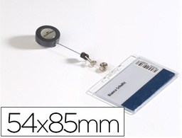 [8012-19] IDENTIFICADOR CON CORDON EXTENSIBLE DURABLE USO VERTICAL/HORIZONTAL 54X85 MM