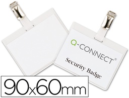 [KF01562] IDENTIFICADOR CON PINZA Q-CONNECT KF01562 60X90 MM CERRADA