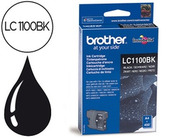 [LC1100BK] INK-JET BROTHER LC-1100BK NEGRO 450 PAG