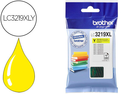 [LC3219XLY] INK-JET BROTHER LC-3219XLY MFC-J6530DW / MFC-J6930DW AMARILLO 1.500 PAG