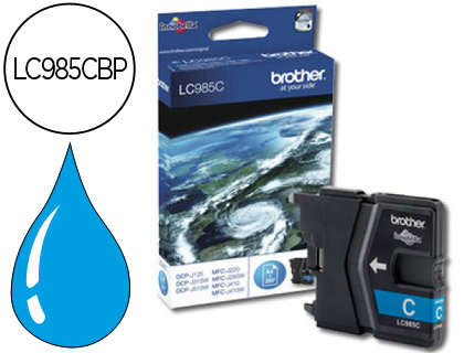 [LC985CBP] INK-JET BROTHER LC-985C CIAN DCP-J125/DCP-J315W MFC-J265W/MFC-J410/MFC-J415W