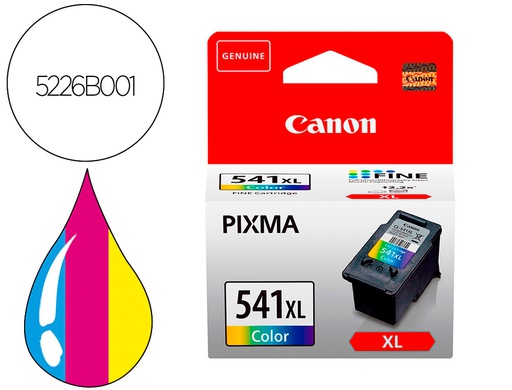 [5226B001] INK-JET CANON CL-541XL COLOR PIXMA MG2150/3150/3250/3550 15 ML ALTA CAPACIDAD
