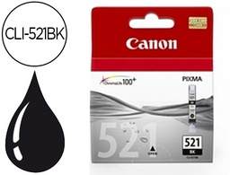 [2933B001] INK-JET CANON CLI-521BK NEGRO PIXMA MP620/630/980 IP3600/4600
