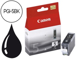 [0628B001] INK-JET CANON IP3300 4200 4300 5200 5200R 5300 MP500 530 600 800 810 IX4000 5000 NEGRAGRAN CAPACIDAD PGI-5BK