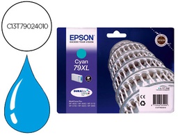 [C13T79024010] INK-JET EPSON 79XL WF 4630 / 4640 / 5110 /-5190 / 5620 / 5690 CIAN - 2.000 PAG-