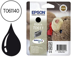 [C13T06114010] INK-JET EPSON STYLUS D68/D88/D 88 PLUS, DX3800/DX4200/DX4800 NEGRO