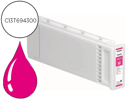 [C13T69430N] INK-JET EPSON SURECOLOR T3000 / T5000 / T7000 MAGENTA 3.000 PAG