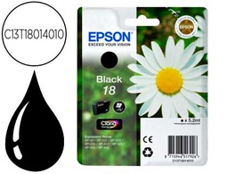 [C13T18014012] INK-JET EPSON T18 NEGRO EXPRESSION HOME XP-102 XP-205 XP-305 XP-405 CAPACIIDAD 175 PAG