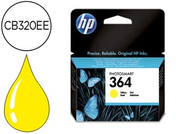 [CB320EE] INK-JET HP 364 AMARILLO PHOTOSMART PREMIUM - C309A / SERIES C5300 / C6300 / B8500 / D5400 -300PAG