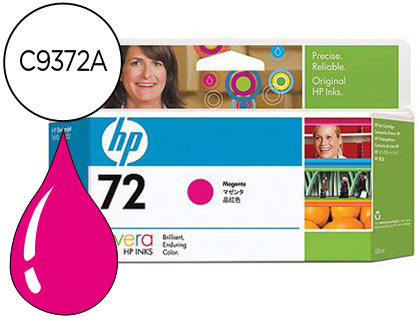 [C9372A] INK-JET HP 72 MAGENTA FOTO DESIGNJET T610/1100 -130ML-