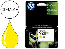 [CD974AE#BGY] INK-JET HP 920XL AMARILLO 700PAG OFFICEJET/920/6500