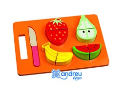 [16402] JUEGO AMBITOYS BANDEJA FRUTAS PARA CORTAR 21,4X15X3 CM