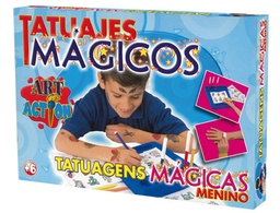 [11531] JUEGO DE MESA FALOMIR TATUAJES MAGICOS INFANTIL