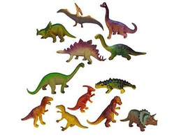 [25610] JUEGO MINILAND DINOSAURIOS 12 FIGURAS