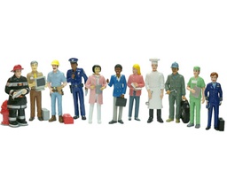 [27388] JUEGO MINILAND FIGURAS OFICIOS Y PROFESIONES CAJA DE 11 UNIDADES