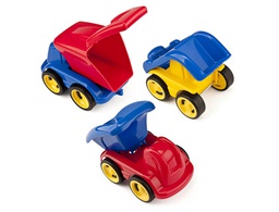 [27469] JUEGO MINILAND MINIMOBIL DUMPY 6 VEHICULOS
