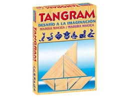 [11605] JUEGOS DE MESA FALOMIR TANGRAM DE MADERA