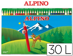 [AL010659] LAPICES DE COLORES ALPINO 659 30 COLORES -CAJA DE CARTON