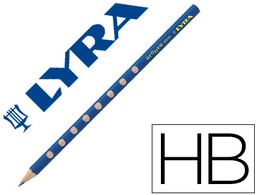 [L1760100] LAPICES DE GRAFITO LYRA GROOVE SLIM MINA HB