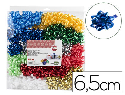 [LZ04] LAZO LIDERPAPEL FANTASIA MAXI METALIZADO COLORES SURTIDOS