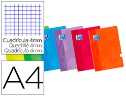 [100101228] LIBRETA ESCOLAR OXFORD 48 H DIN A4 CUADRO 4 MM