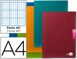 [LB38] LIBRETA LIDERPAPEL SCRIPTUS A4 48 HOJAS 90G/M2 RAYADO Nº46