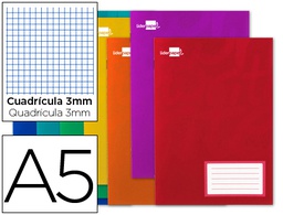 [LB02] LIBRETA LIDERPAPEL WRITE A5 32 HOJAS 60G/M2CUADRO 3MM CON MARGEN