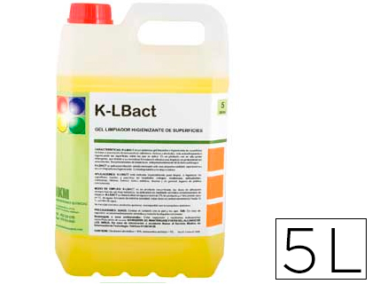 [K-LBACT] LIMPIADOR HIGIENIZANTE DESODORIZANTE IKM GARRAFA 5 LITROS