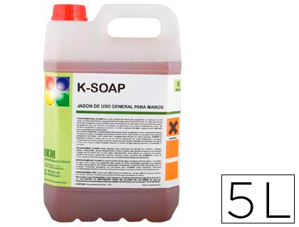 [K-SOAP] LIMPIADOR JABON PARA MANOS IKM GARRAFA 5 LITROS