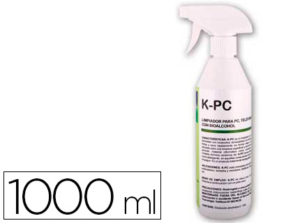 [K-PC] LIMPIADOR SPRAY BACTERICIDA BOTELLA DE 1000 ML