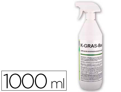 [K-GRAS PUR] LIMPIADOR SPRAY DESENGRASANTE BOTELLA DE 1000 ML