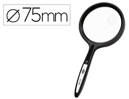 [KF16609] LUPA Q-CONNECT CRISTAL BIFOCAL 75 MM MANGO CURVO
