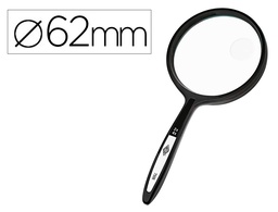 [KF16608] LUPA Q-CONNECT CRISTAL BIFOCAL 62 MM MANGO CURVO