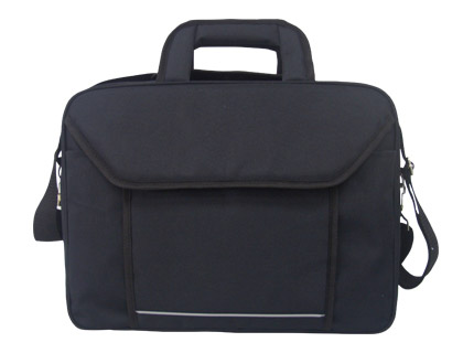 [KF16980] MALETIN PARA PORTATIL Q-CONNECT 15,4\" NEGRO 1 ASA 2 BOLSILLOS EXTERIORES MEDIDAS 390X290X90 MM