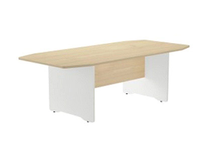 [3003AW04V24] MESA DE REUNION ROCADA MEETING 3003AW04 ESTRUCTURA MADERA BLANCO TABLERO MADERA BLANCO 220X100X72 CM