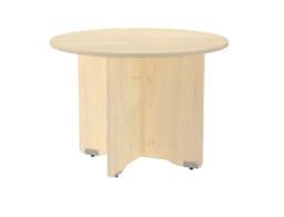 [3006AA01V24] MESA DE REUNION ROCADA MEETING 3006AA01 ESTRUCTURA MADERA HAYA EN ASPAS TABLERO HAYA 120 CM DIAMETRO
