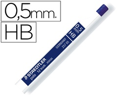 [25705HB] MINAS STAEDTLER GRAFITO 0,5 MM HB POLO 257 TUBO CON 12 MINAS