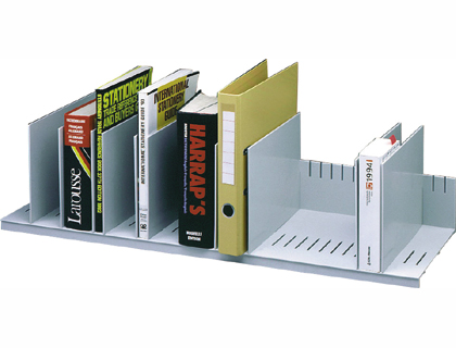 [4932.02] ORGANIZADOR DE ARMARIO PAPERFLOW GRIS AJUSTABLE 802 MM