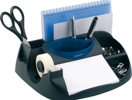 [575100] ORGANIZADOR SOBREMESA MAPED MAXI OFFICE NEGRO 198X300X95 MM