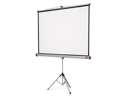 [1902396] PANTALLA NOBO MURAL PARA PROYECCION BLANCO MATE CON TRIPODE 1750X1325 MM