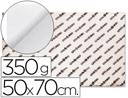 [C200408042] PAPEL ACUARELA 50X70 CM 350 GR GRANO GRUESO