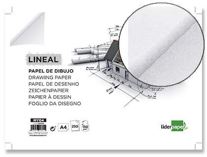 [MY04] PAPEL DIBUJO MARCA MAYOR DIN A4 HOJA