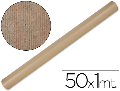 [PK11] PAPEL KRAFT LIDERPAPEL MARRON ROLLO 50X1 MT