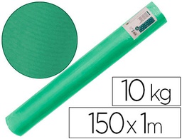 [PK64] PAPEL KRAFT VERJURADO LIDERPAPEL VERDE MUSGO ANCHO 1 MT LONGITUD 150 MT GRAMAJE 65 GR PESO 10 KG