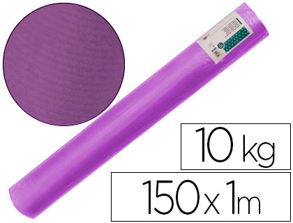 [PK65] PAPEL KRAFT VERJURADO LIDERPAPEL VIOLETA ANCHO 1 MT LOMGITUD 150 MT GRAMAJE 65 GR PESO 10 KG