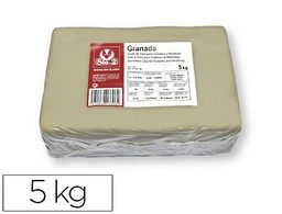 [133201000000] PASTA DE MODELAR SIO-2 GRES GRANADA PARA ESCULTURA Y MODELADO PAQUETE DE 5 KG