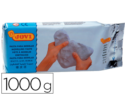 [86] PASTA PARA MODELAR JOVI 1000 GR COLOR BLANCO
