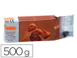 [88] PASTA PARA MODELAR JOVI 500 GR TERRACOTA