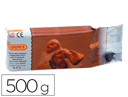 [88] PASTA PARA MODELAR JOVI 500 GR TERRACOTA