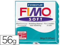 [8020-39] PASTA STAEDTLER FIMO SOFT 57 GR COLOR VERDE MENTA